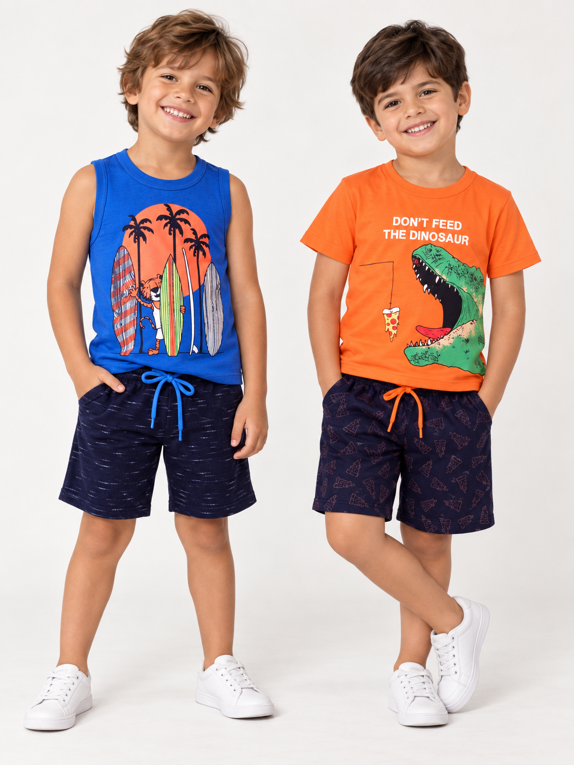 kit 2 conjuntos — modelo infantil